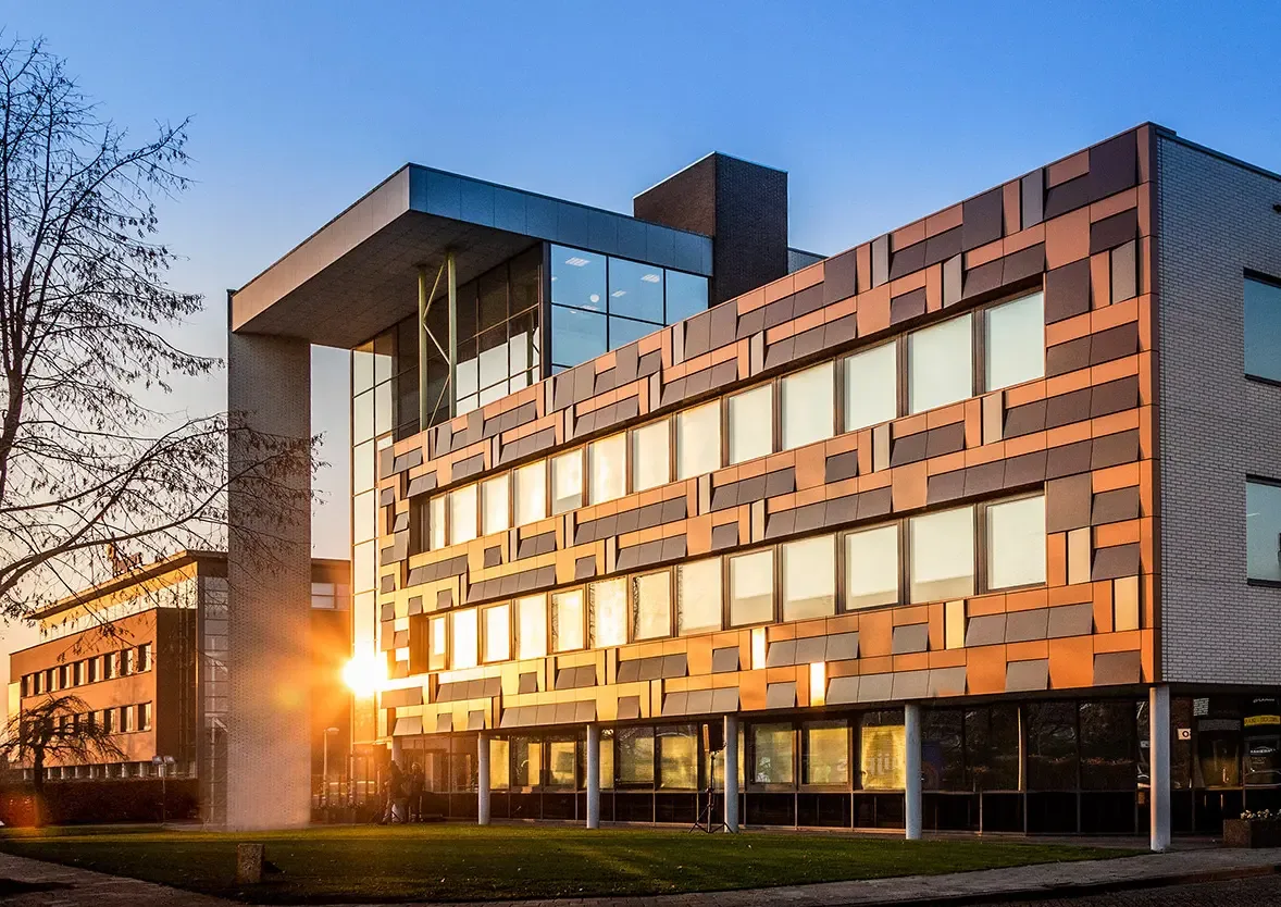 Solarix facade visual showing integrated BIPV panel construction